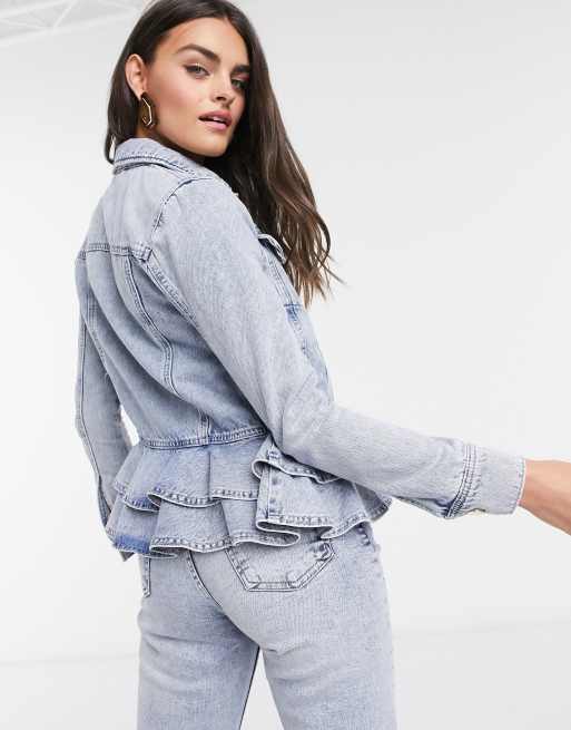 Light hotsell jeans jacket