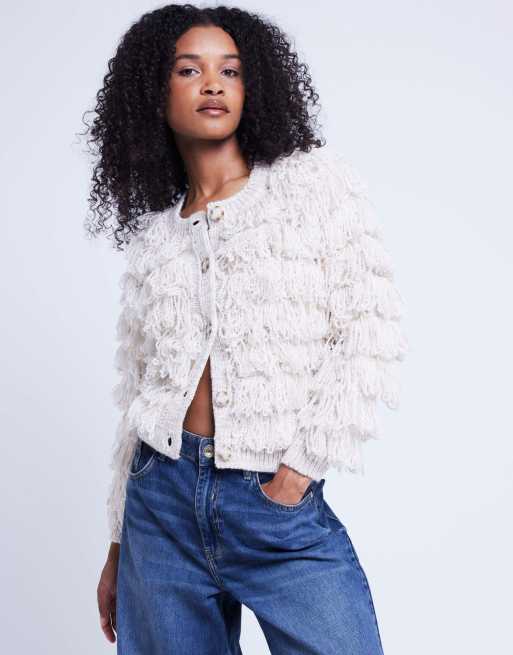 Fringe jacket river island best sale
