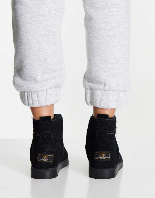 River island ugg store type boots