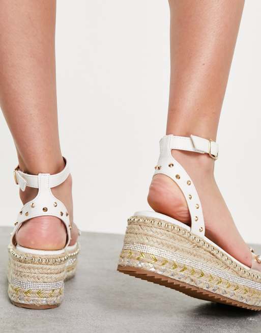 Heeled espadrille clearance sandals