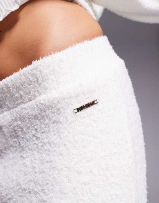 River Island – Gemütliche Hose in Creme, Kombiteil, 4 von 5