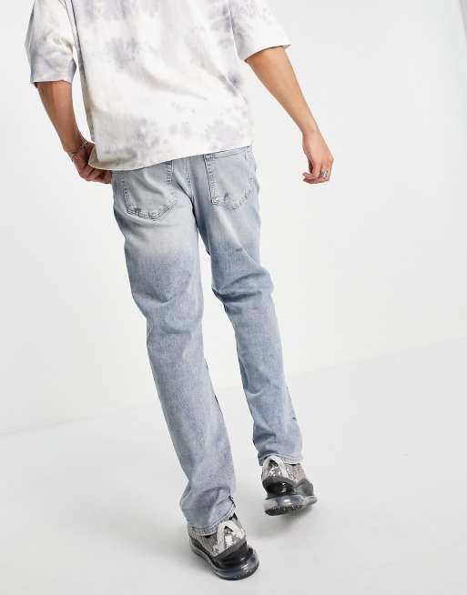 River Island – Gerade Jeans in Hellblau, 2 von 4