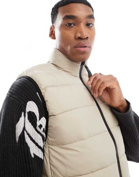 River Island - Gilet color pietra - view 1