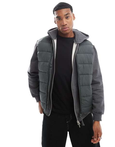 River Island – Gilet in Khaki - view 1