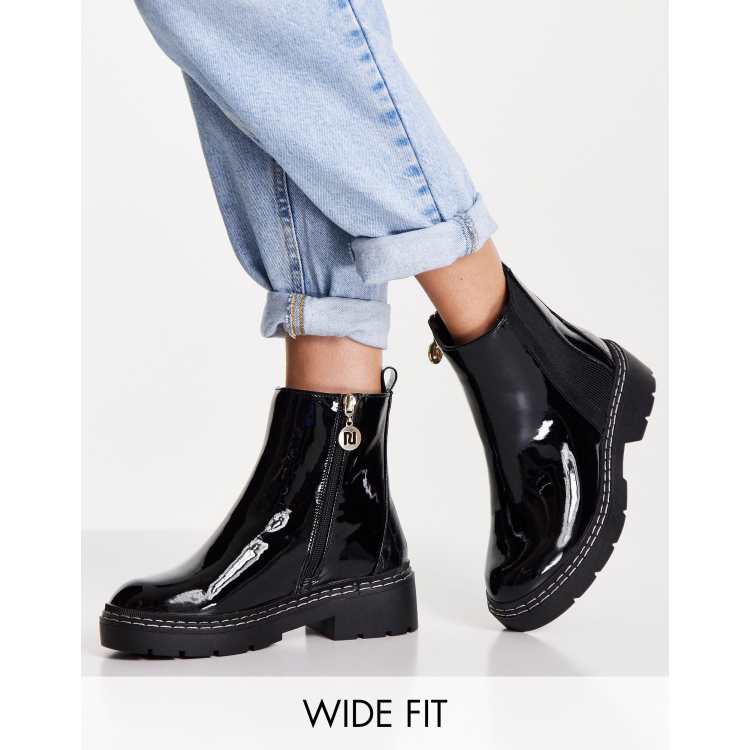 River island bow on sale boots