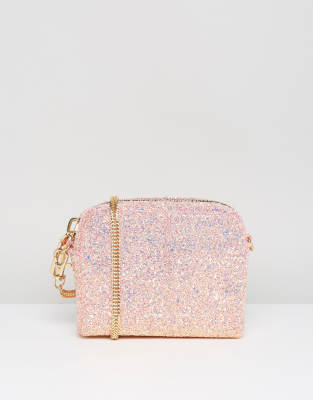 glitter crossbody bag