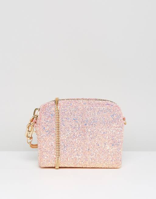 River Island Glitter Cross Body Bag