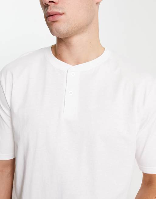 River Island – Granatowa piżama z szortami w prążki, 2 z 4
