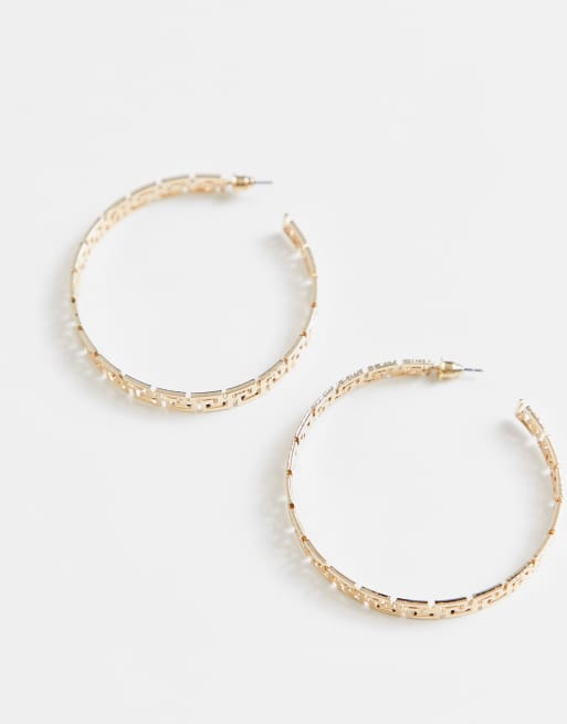 River island store hoop earrings