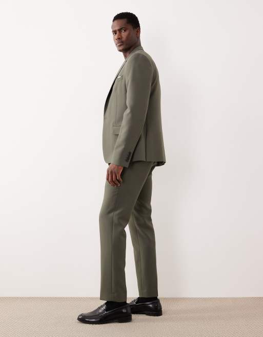 River Island - Grønne skinny habitbukser, 3 af 5