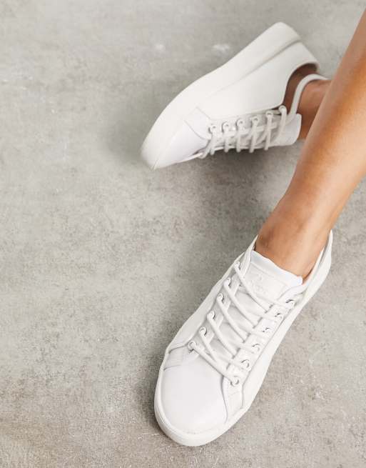 River island deals white plimsolls