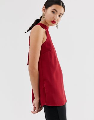 asos halter neck top