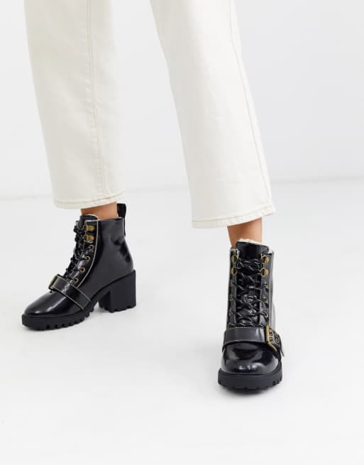 river island buckle boot