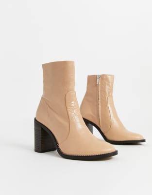 river island cream boots