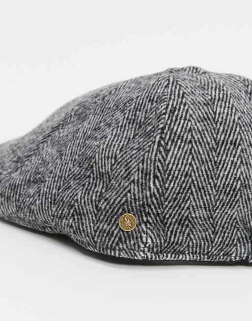 River island sale mens flat caps