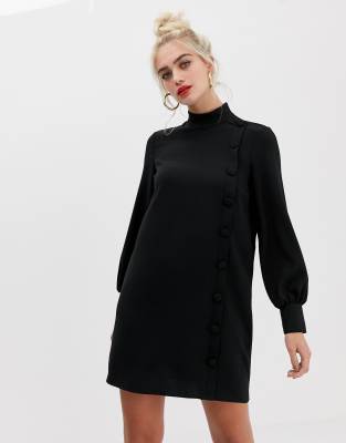 river island high neck swing dress