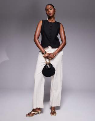 RIVER ISLAND HIGH NECK VEST 