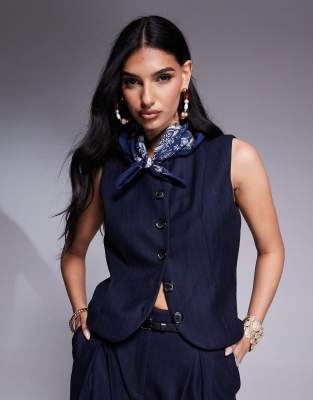 River Island High Neck Vest