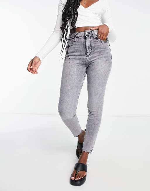 River island grey store jeans