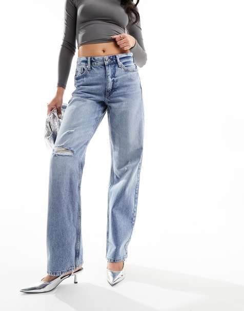 Womens jeans best sale with holes