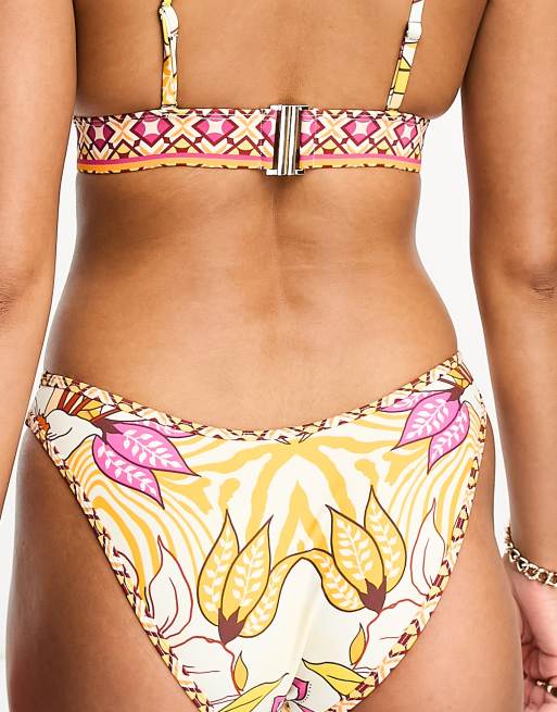 Night Safari High Waist Bikini Bottom