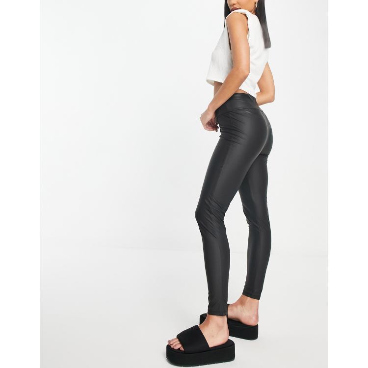 River Island Active honeycomb leggings in black