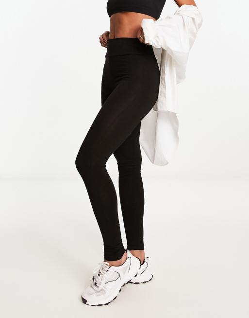 ASOS TALL High Waisted Leggings In Black