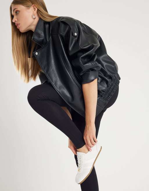 River Island High waisted leggings in black, 2 of 4