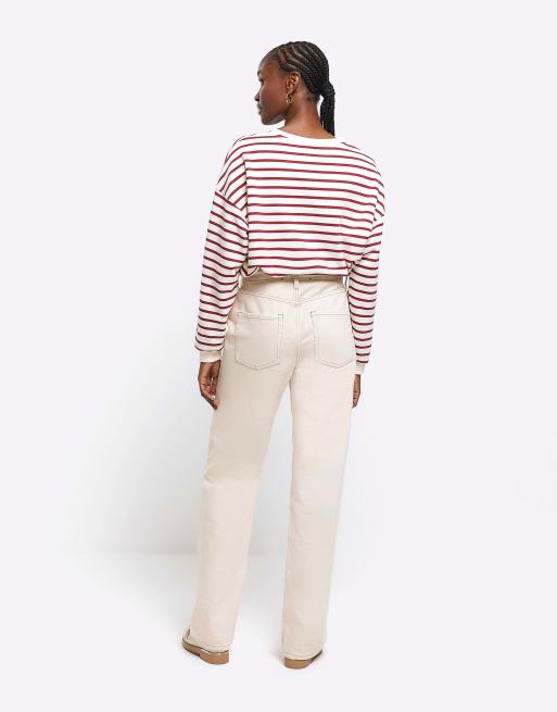 Relaxed fit sales ankle jeans