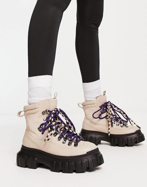 River island hot sale beige boots