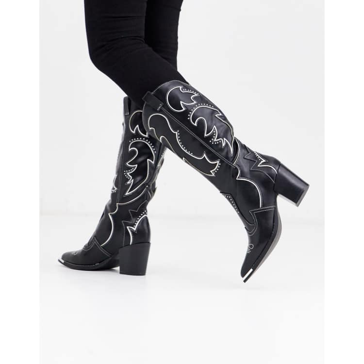 River island 2025 western boots