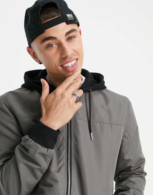 River island hot sale hooded jacket