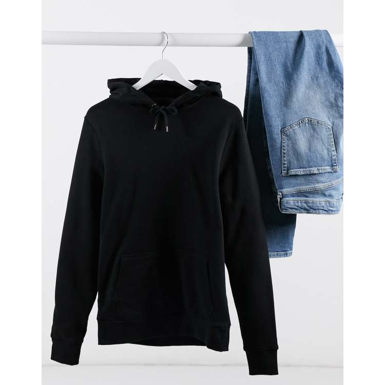 River Island hoodie in black