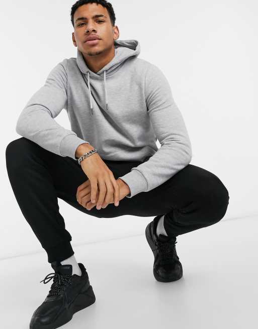 River Island hoodie in grey | ASOS