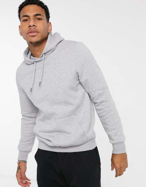 River island grey hoodie sale