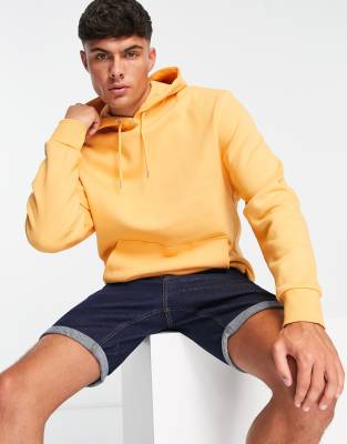 River island orange hoodie sale