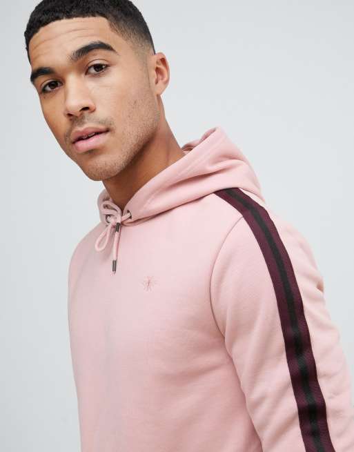 Pink hoodie river island best sale