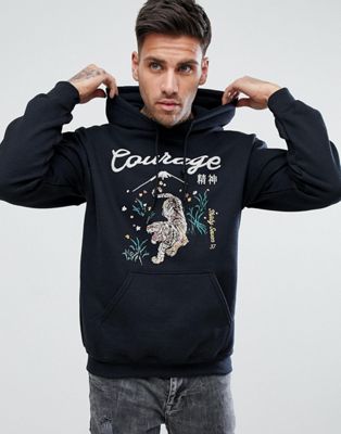 courageous tiger hoodie