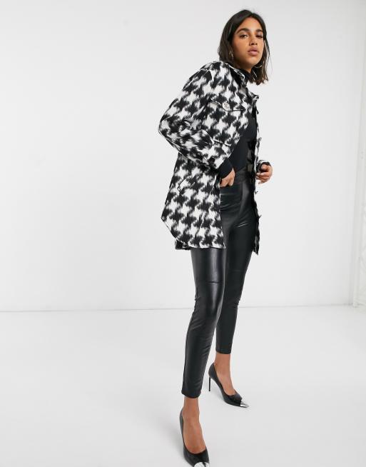 River island hot sale checked jacket