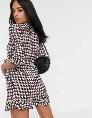 houndstooth romper