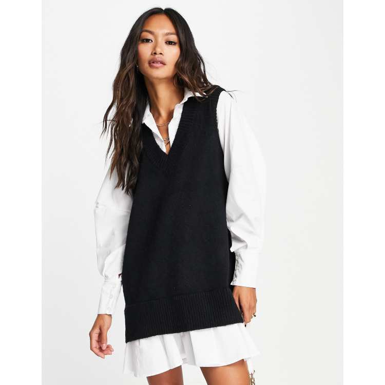 Black jumper shirt discount dress