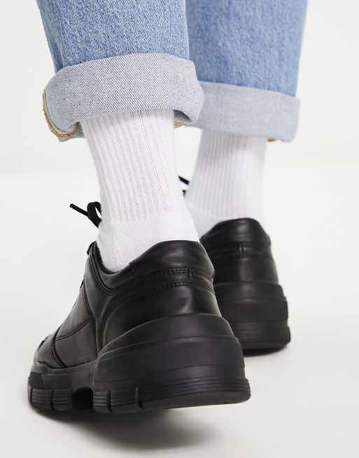 River Island - Hybride schoenen met gevormde zool in zwart, 3 van 4