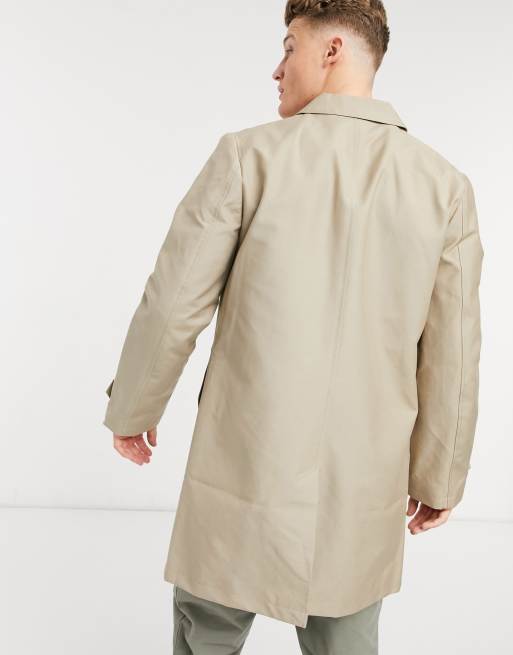 River Island - Impermeabile grigio pietra, 2 di 4