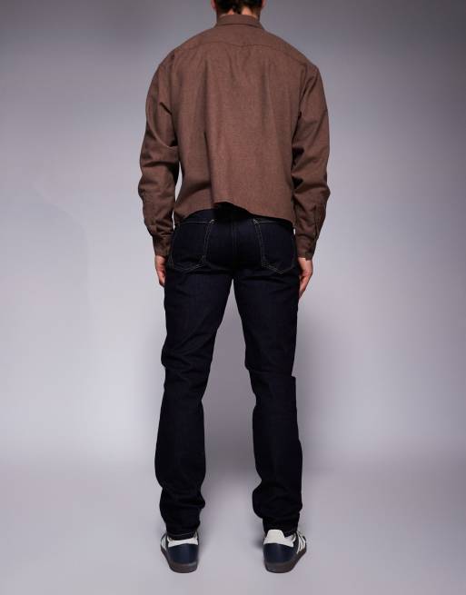 River Island – Indigoblå, tvättade jeans med skinny passform, 3 av 5