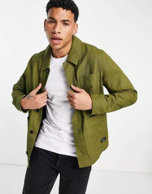 River Island jacket in khaki | ASOS