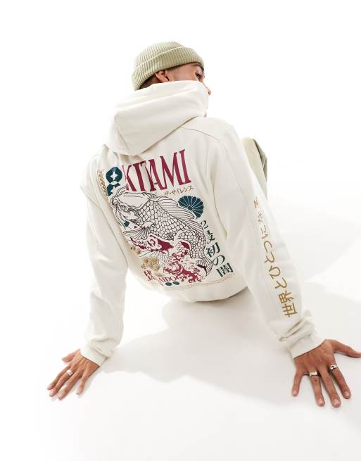 Japanese sales print hoodies