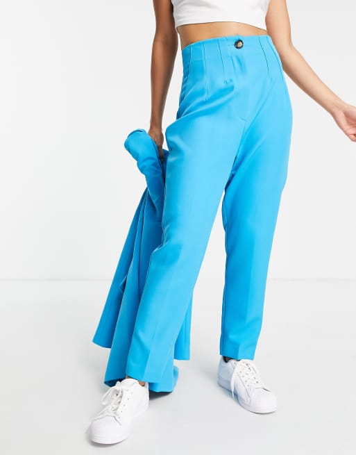 River Island – Jaskrawoniebieskie dopasowane spodnie – część zestawu, 2 z 4