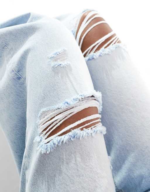 River Island – Jasnoniebieskie luźne jeansy z niskim stanem, 3 z 5