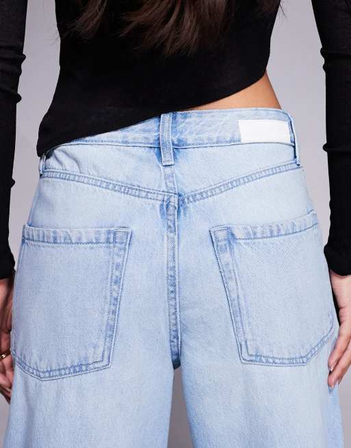 River Island - Jean baggy ample - Denim clair, 5 de 5