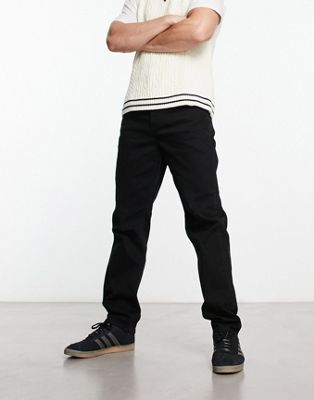 River Island relaxed carpenter jeans in black - ASOS Price Checker